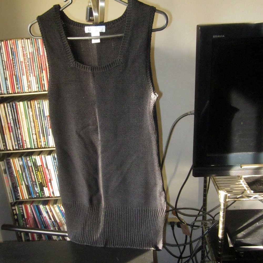 Spiegel Rayon and Cotton tunic 28" L Sz M